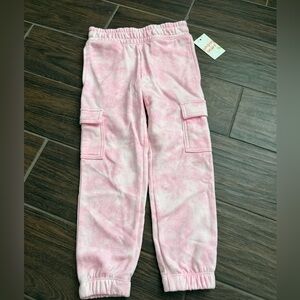 🦄Jumping Beans Light Pink Tie-Dye Joggers